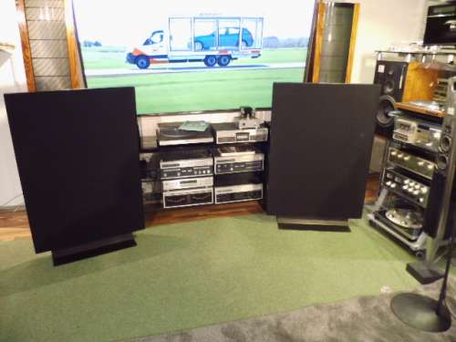 Thorens TP 380 Soundwall, die größten der Serie , bipolar Lautsprecher , Flächenstrahler 200W , 95 dB !